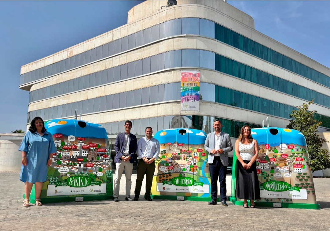 La campaña ‘Reto Mapamundi’ de Ecovidrio premia a Santa Fe, Alhendín y Montefrío
