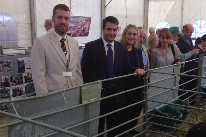 La Diputación resalta el éxito de participación de la VII Real Feria del Ganado de Loja