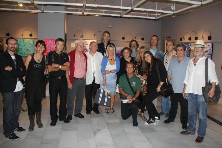 Almuñécar celebra con una muestra el  II Encuentro Internacional Artistas 
