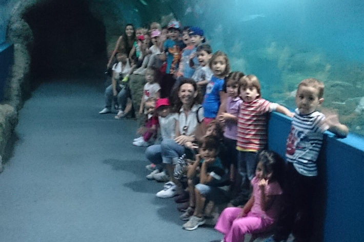 Almuñécar completa su programa educativo  medioambiental con  visitas al Acuario.