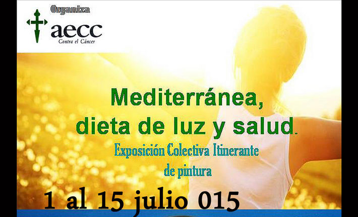 Este miércoles llega Almuñécar la exposición de la AECC “Mediterránea, dieta de luz y salud”.