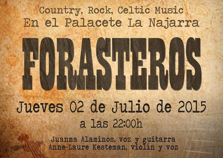 Este jueves los Jardines de La Najarra acogen el primer concierto del mes de julio. 
