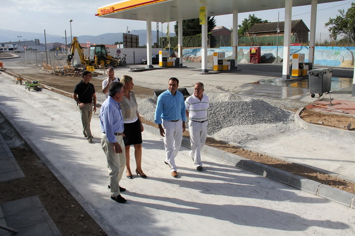La Diputación afronta la recta final de las obras de la entrada de Alhendín
