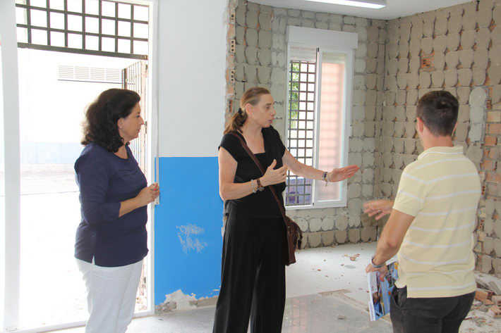 Arrancan las obras de reforma y adaptaci�n en La Noria para acoger el Centro Infantil Los Marinos 