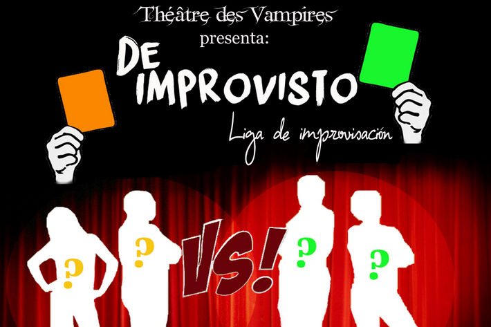 Vuelve la Liga de Improvisación a Motril a manos de Théâtre des Vampires con el espectáculo “De Improvisto. Sin trampa ni guion”.