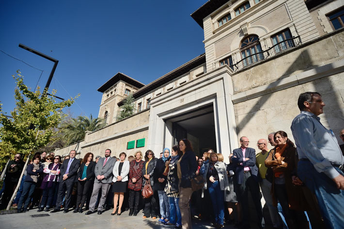 La Junta y la provincia de Granada con todas las víctimas del terror y contra el terrorismo.
