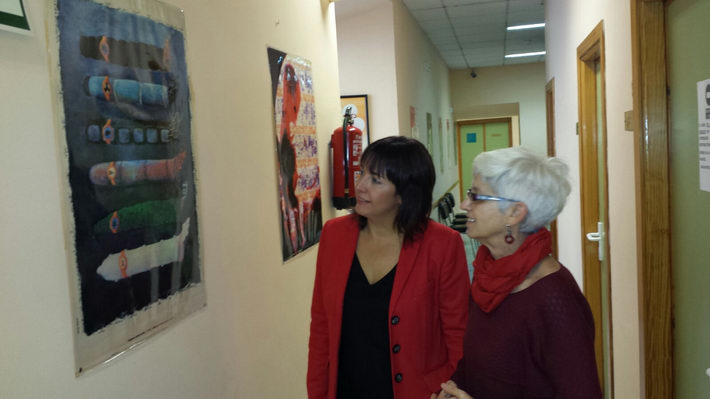 El Centro Provincial de Drogodependencias abre al pblico la exposicin Artistas contra el SIDA
