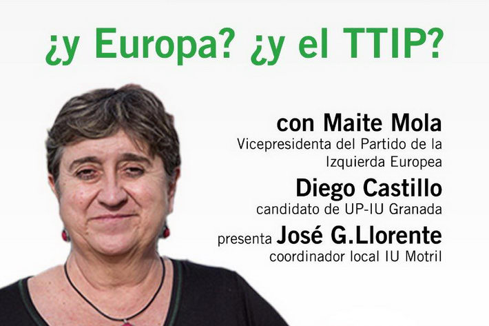 Diego Castillo, candidato de Unidad Popular-Izquierda Unida por Granada, estará este viernes en Motril