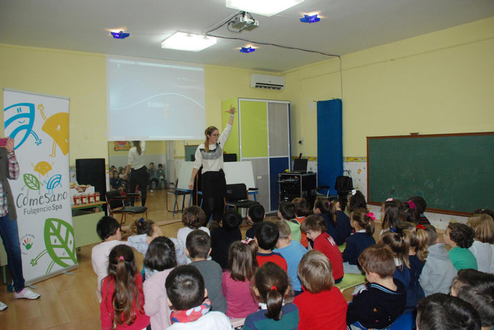 La EEI Ro Ebro recibe la visita del Proyecto ComeSano de Fulgencio Spa 