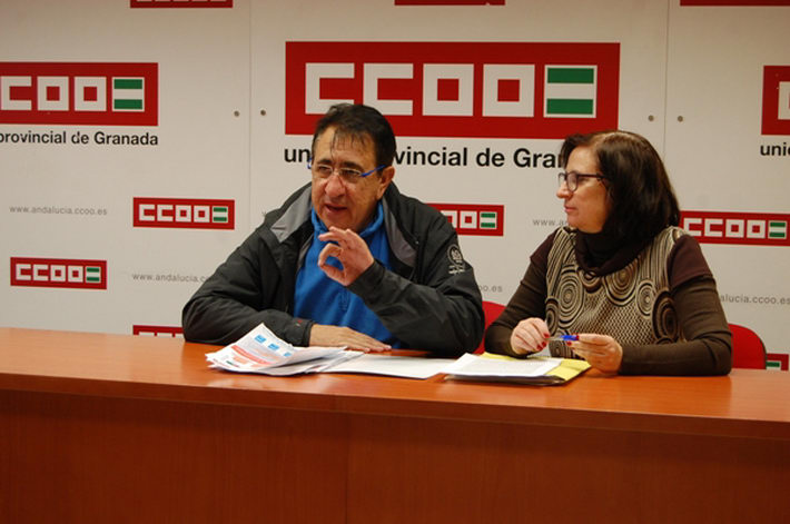 CCOO PRESENTA UNA CAMPA�A CONTRA LA PRECARIEDAD LABORAL EN GRANADA 