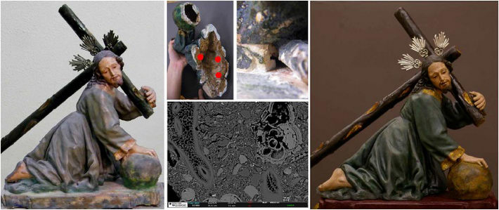 Una investigación de la UGR, entre las diez mejores a nivel nacional sobre ciencia aplicada a la conservación de bienes culturales