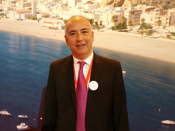 Sergio García presume en FITUR de representar a la Costa más bella de nuestro país.