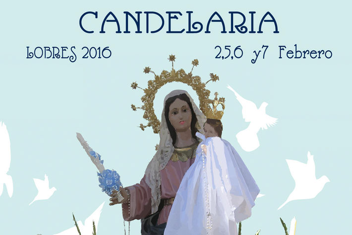 Lobres celebra esta semana las fiestas en honor a la Virgen de la Candelaria