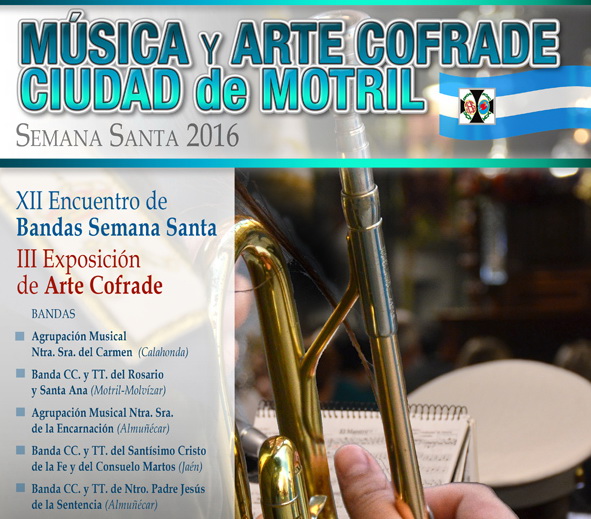 XII encuentro de bandas de Semana Santa y III exposicin de arte cofrade en Motril