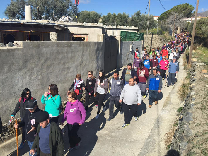 La lucha contra el c�ncer se abre camino en �rgiva 