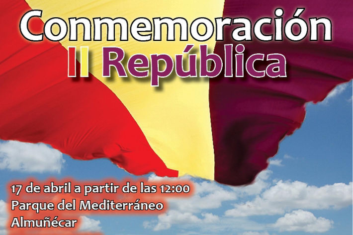 IU celebra en el Parque del Mediterráneo la conmemoración del 85 aniversario de la II República 
