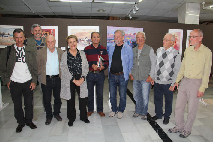 Una exposici�n de trabajo clausura el II Encuentro de Acuarelistas Eslovenos en Almu��car 
 