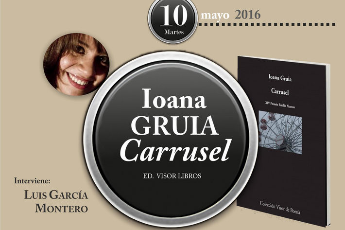 Ioana Gruia presenta mañana su nuevo poemario Carrusel dentro del ciclo ‘Letras Capitales’ de la Consejería de Cultura