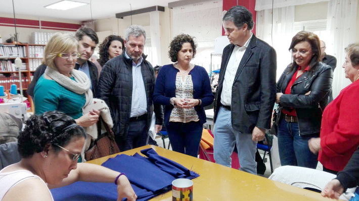 El PP visita Aprosmo y destaca su carácter inclusivo y  su labor socializadora