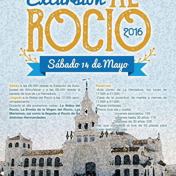 La Casa de la Juventud de Almuñécar y la Asociación Juvenil “Al Munakkab” viajan este sábado a la Aldea del Rocío. 
 