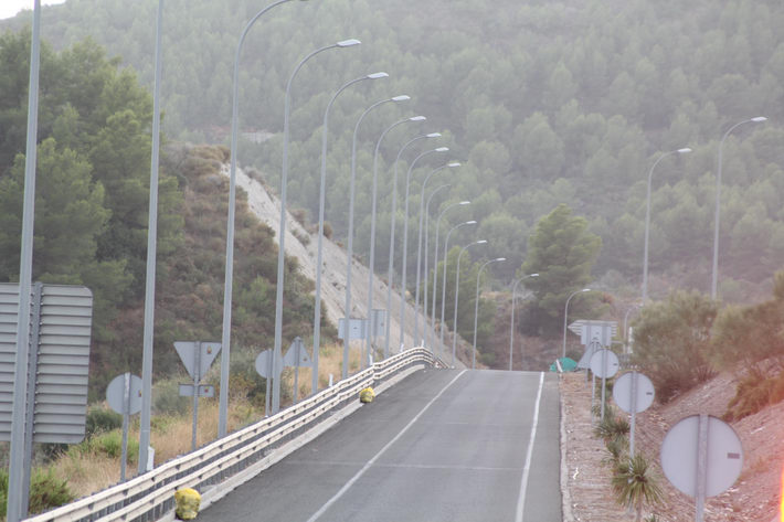 El Ayuntamiento Sexitano solicita a Fomento que ponga en funcionamiento la iluminación de acceso a La Herradura desde la autovía A 7 