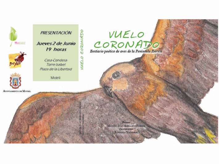 La concejalía de Medio Ambiente presenta este jueves el poemario de Manuel Juan Arellano Ferrer ‘Vuelo Coronado’

