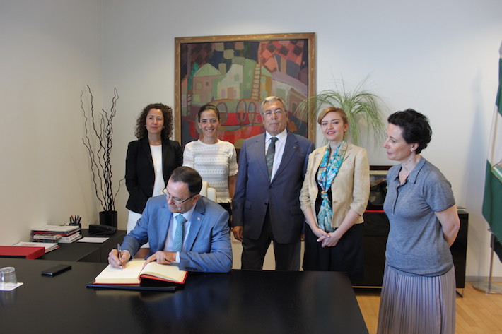 Las Cámaras de Comercio de Granada y Mersin (Turquía) acuerdan colaborar en el desarrollo de las dos provincias.