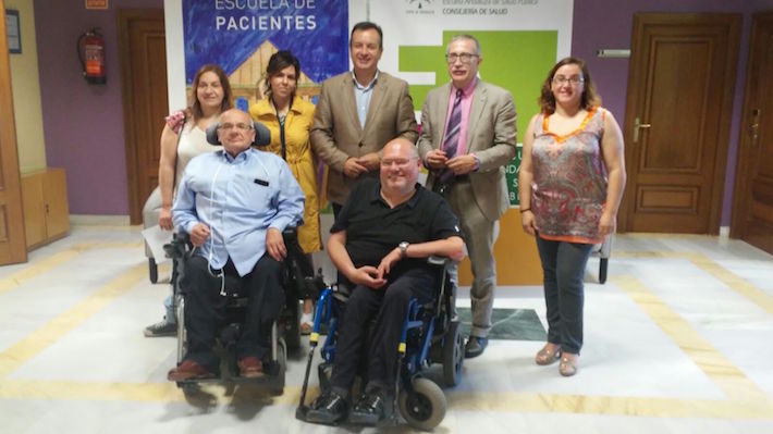 La Escuela de Pacientes abre la primera aula de Espa�a dedicada a personas con grandes discapacidades f�sicas y lesionadas medulares
