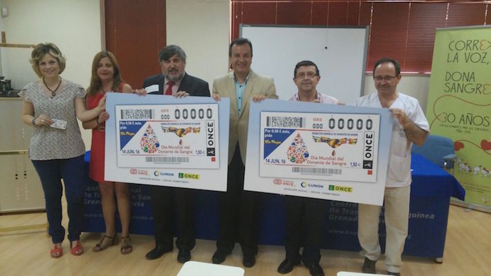 Salud agradece a la ONCE el cupón especial dedicado a la donación de sangre que aumentará la concienciación sobre este gesto de solidaridad