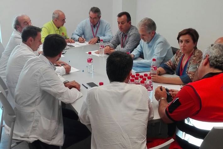 �xito durante el traslado de 156 pacientes hospitalizados y cr�ticos al Hospital del Campus de la Salud.