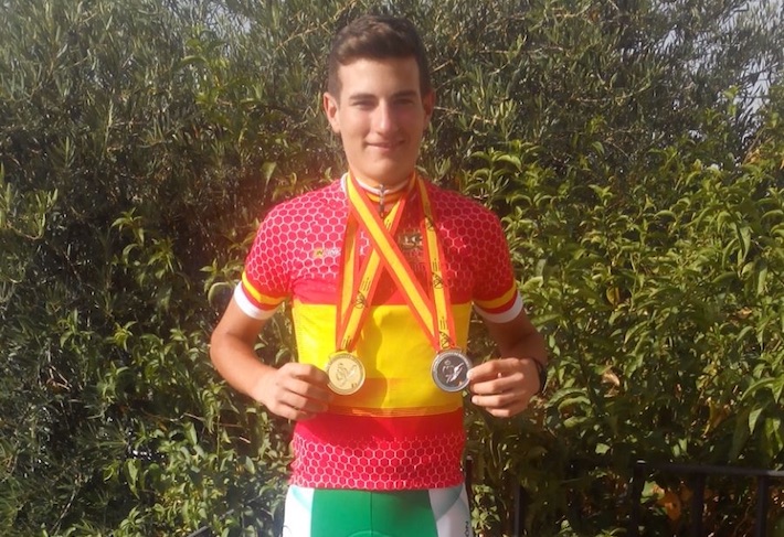 Carlos Rodrguez Cano, Campen Andaluz cadete  ciclismo CADEBA 2016 