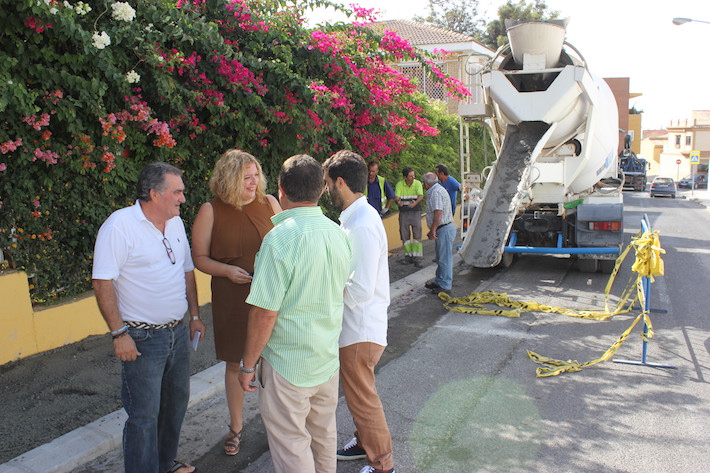 Ayuntamiento y Mancomunidad mejorarn el saneamiento en la zona del Huerto del Capitn, donde tambin se construir una red de pluviales