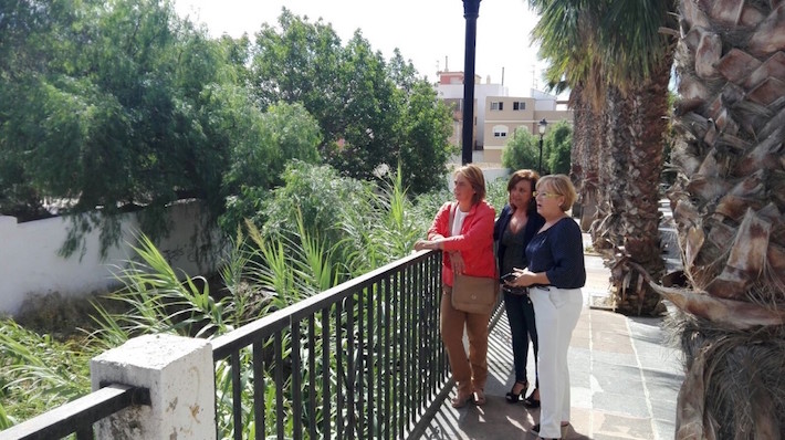 El PP  pide a Almn la limpieza de la Rambla de las Brujas a la altura de la Ronda de Poniente