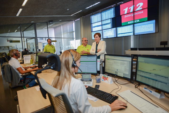 Emergencias 112 en Granada gestiona ms de 44.800 incidencias durante los primeros meses del ao