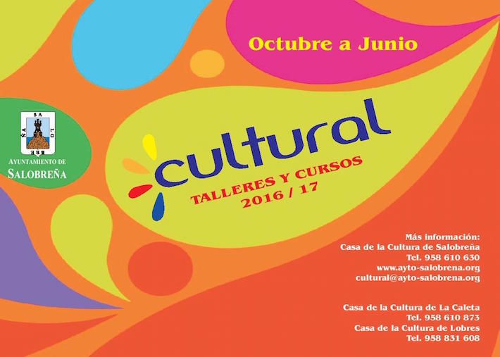Abierto el plazo de inscripcin para los talleres del programa Cultural 2016-2017
