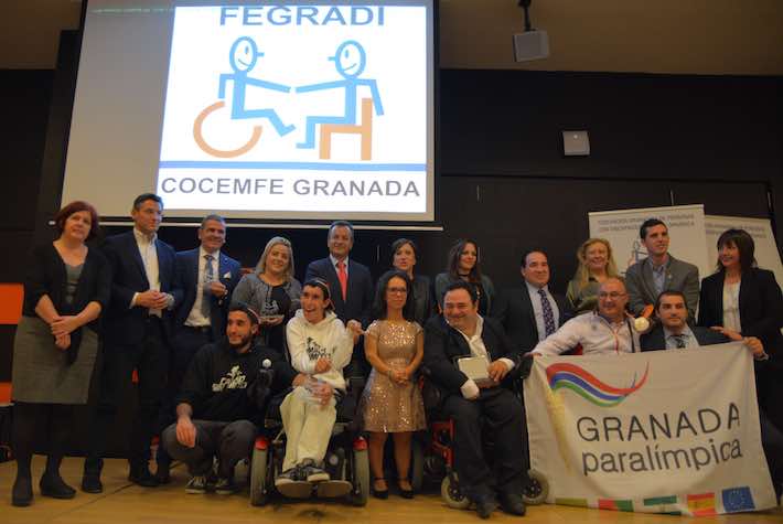 FEGRADI entrega sus Premios 2016 en el XVII Encuentro de Personas con Discapacidad de Granada

