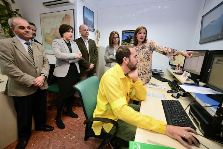 El Centro Operativo del Infoca en Granada queda integrado en el sistema de Emergencias 112
