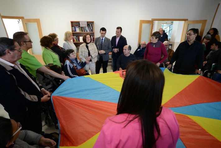 Sánchez Rubio destaca el trabajo de Aspaym en la mejora de la calidad de vida de las personas con lesiones medulares