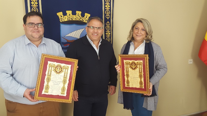 La Hermandad Virgen de la Antigua agradece la colaboración del Ayuntamiento y el Patronato Municipal de Turismo sexitano en los actos de Coronación Canónica de la Patrona con diploma