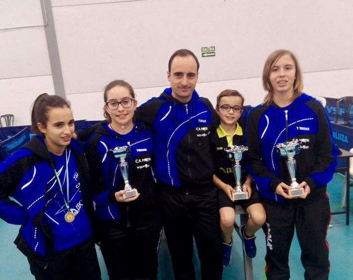 �xito del  CR Motril en los Campeonatos de Andaluc�a de Tenis de Mesa
