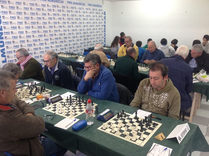 Almuñécar acoge este domingo la segunda jornada de los campeonatos provinciales de Ajedrez Juvenil y Veteranos