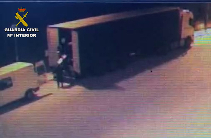 La Guardia Civil desarticula una banda dedicada al robo de mercancía de camiones 