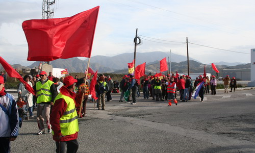 La marcha senderista de la Desbandá llega a  Almuñécar, Salobreña y Motril