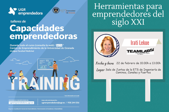 La ETS de Caminos acoge el taller “Herramientas para Emprendedores del siglo XXI”