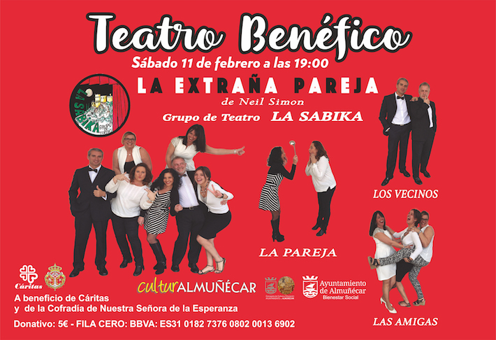 El teatro protagonista hoy y mañana en la Casa de la Cultura de Almuñécar
