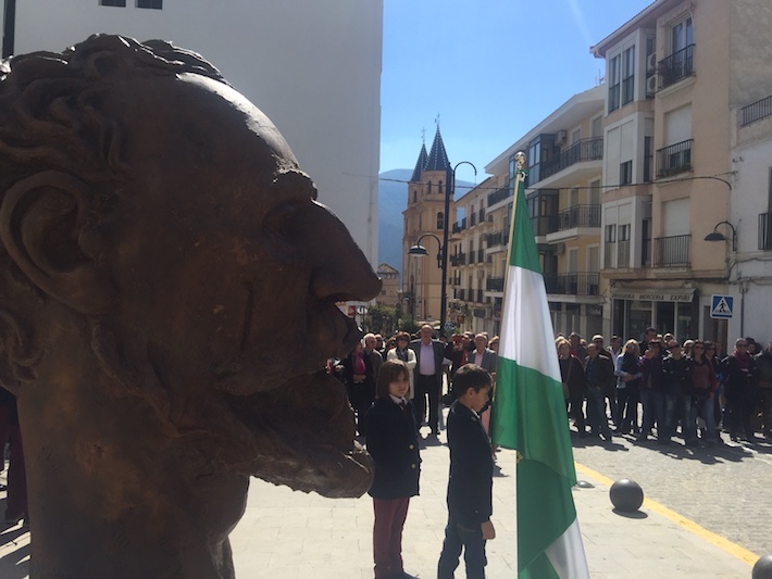 Órgiva saca a la calle a Don Quijote de la Mancha y se convierte en Ciudad Cervantina por excelencia 
