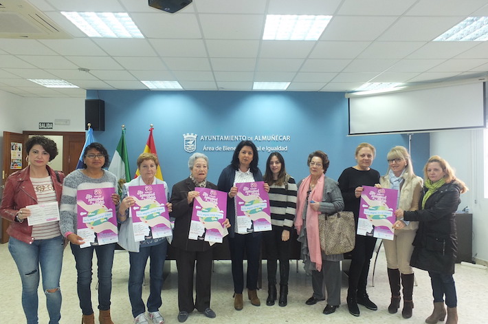 Almuñécar presenta el programa de actividades que llevará a cabo este mes con motivo del  Día Internacional de la Mujer.