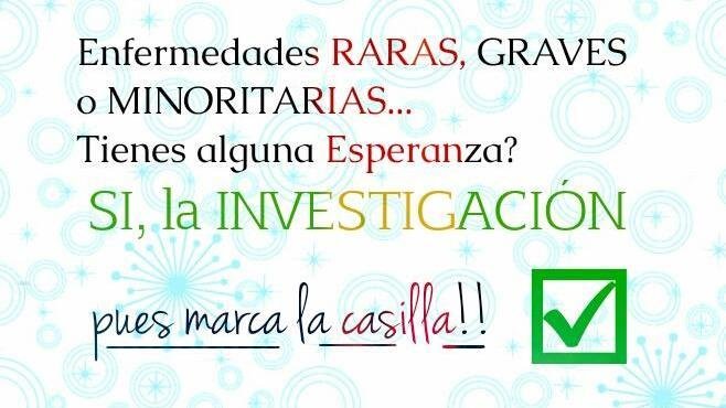 La ciudadana pide una casilla en la declaracin de la renta para la investigacin de todas las enfermedades