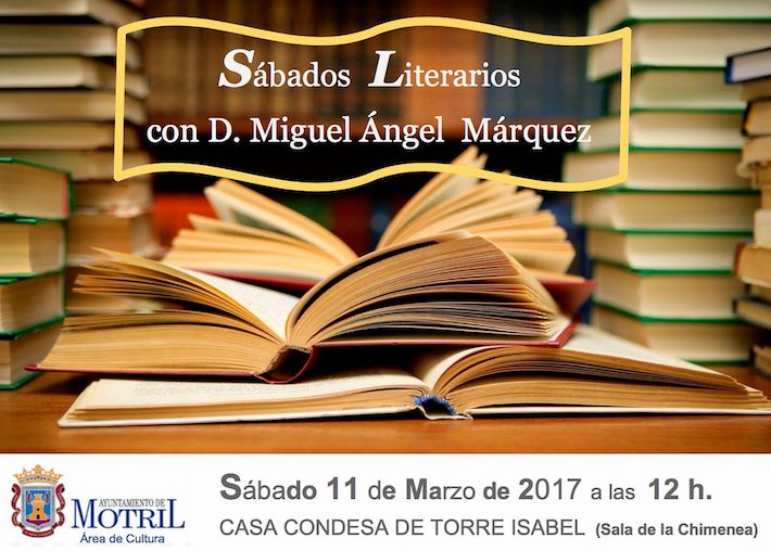 El poeta y traductor Miguel ngel Mrquez asiste a los Sbados Literarios de la Casa de la Condesa de Torre de Isabel
