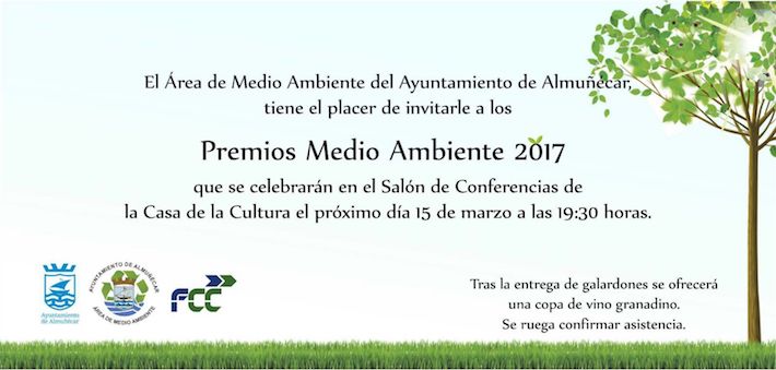 Almuñécar reconoce hoy la colaboración de personas y colectivos con el Medio Ambiente sexitano.